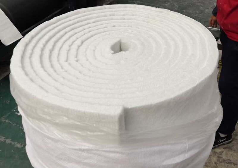 glasswool needle mat rolls produced by EcoIn