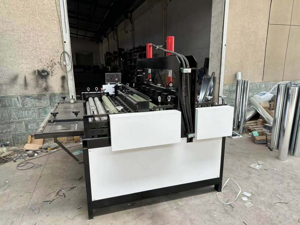 Cut and cult machine sheet metal cut and roll machine aluminum SS coil cutter