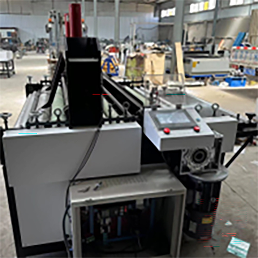 Metal rolling machine forming 129mm diameter with safe side hem unit